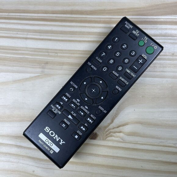 RMT-D187A Remote Control Replaced for Sony DVD CD Player‎ DVP-SR500H DVP-NS710H - Picture 1 of 3